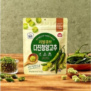 국산 청양고추를 동결건조한 해표 리얼큐브 다진청양고추, 23g