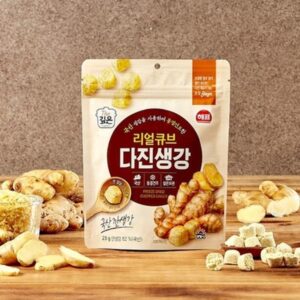 해표 다진생강 동결건조 리얼큐브 100% 국산 깐생강 23g