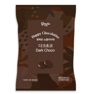 DIY 홈베이킹용 초콜렛 행복한 쇼콜라띠에 다크초코 100g