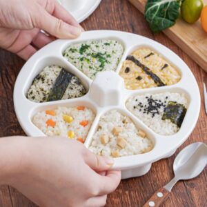 미니 삼각김밥 여섯개를 한번에 뚝딱! 삼각김밥틀 6구