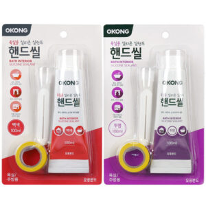 욕실&주방용 곰팡이 억제효과  실리콘 실란트 오공 핸드씰 (백색/투명)