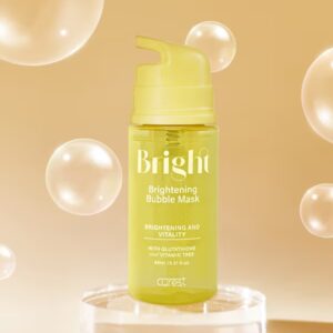 10초완성 맑은결광팩 큐어레스트 안색광채버블마스크 95ml