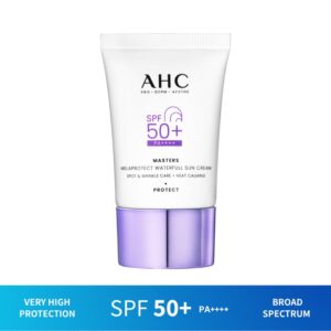 #촉촉기미선크림 AHC 마스터즈 멜라 프로텍트 워터풀 선크림 SPF50+ PA++++, 40ml