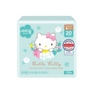 마리솜 헬로키티 소프트커버 롱라이너 20개입 (17.5cm)