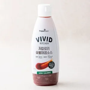 닭가슴살 꿀조합! 비비드키친 저칼로리 숯불매콤 소스 290g